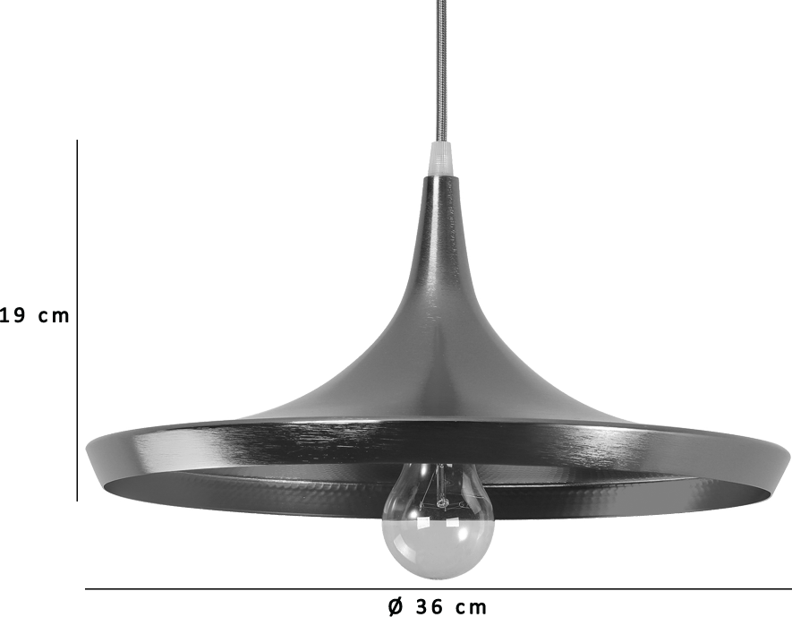 Beat Pendant Light - Wide