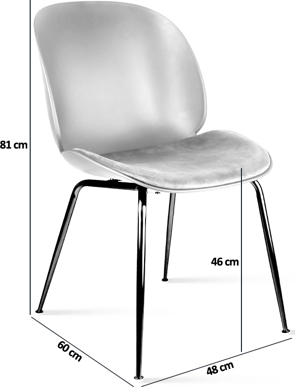 Beetle Style Dining Chair