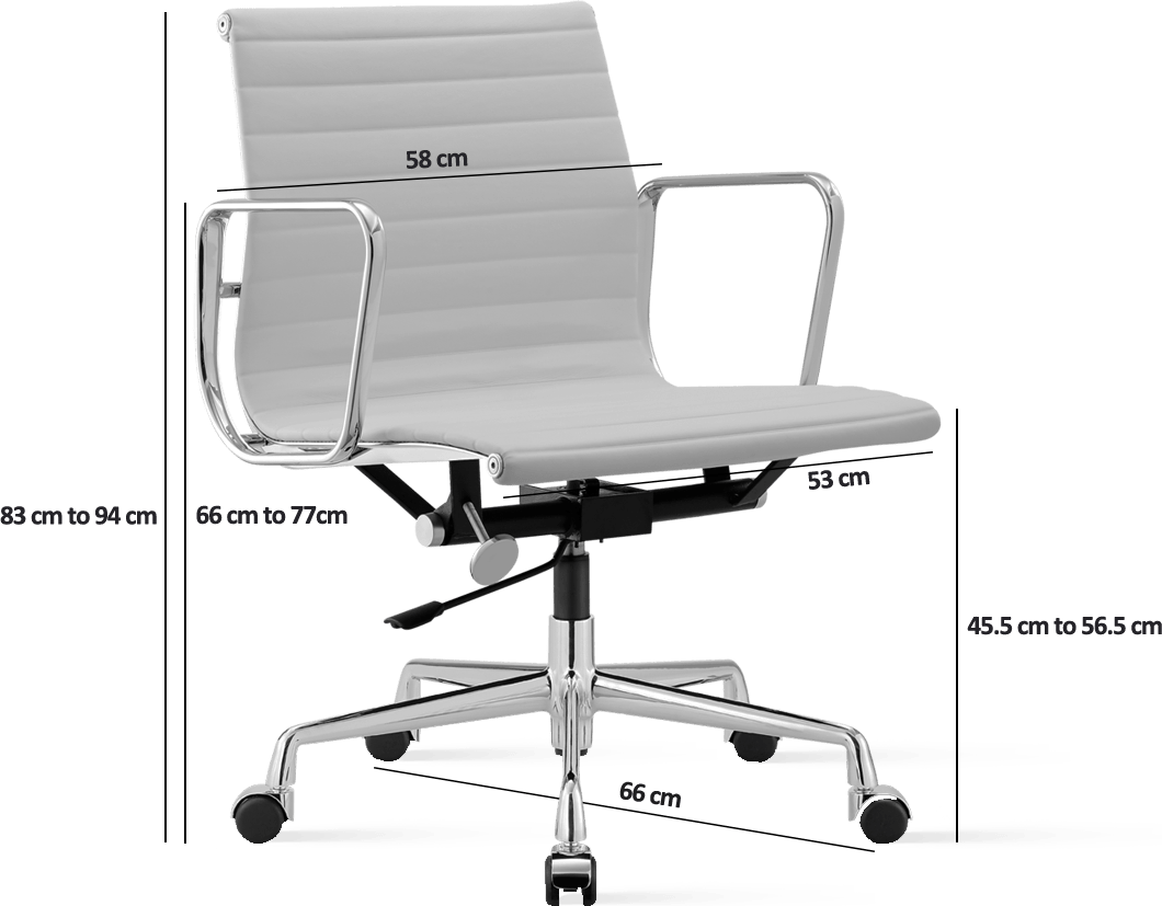 Eames Style Office Chair EA117 PU Leather
