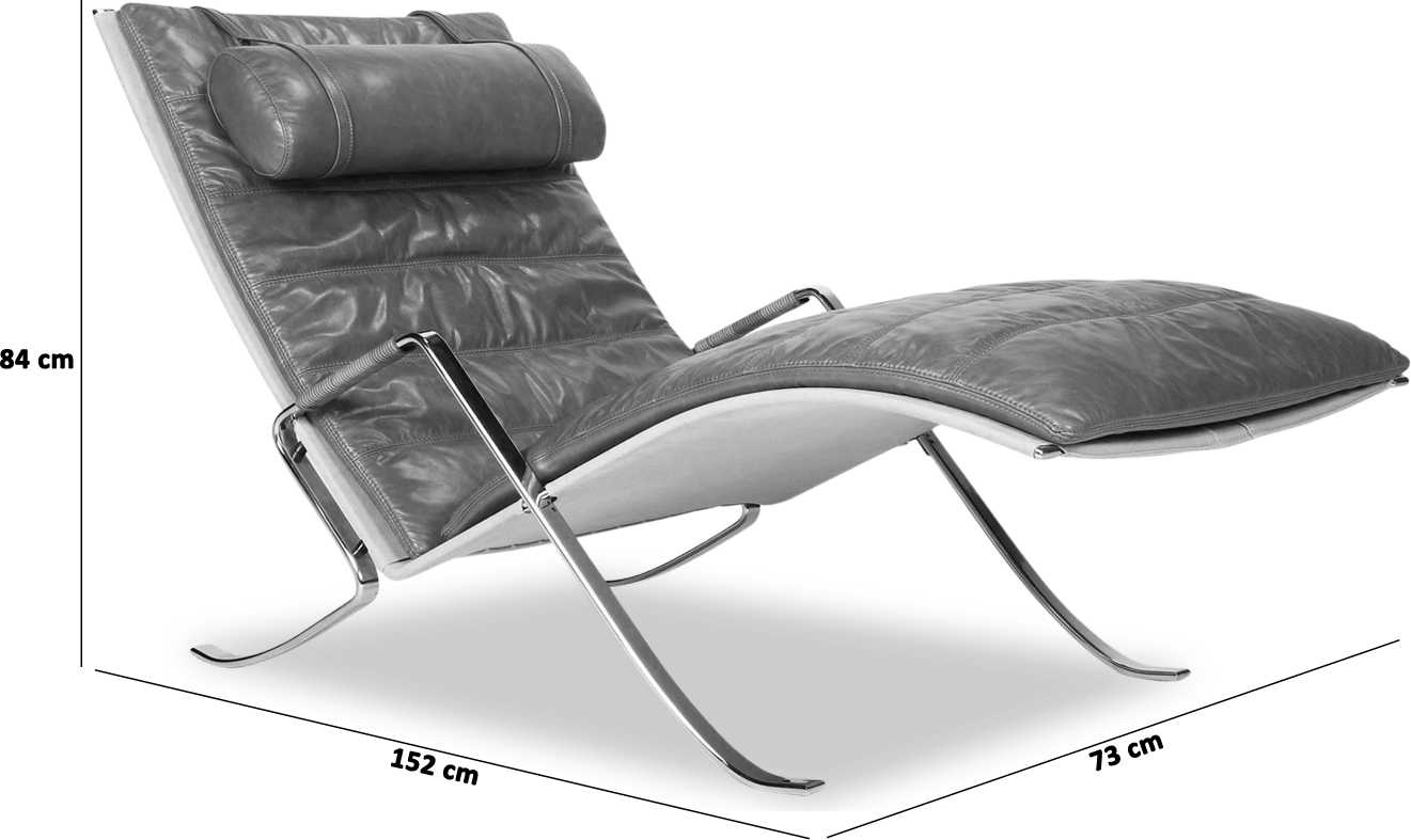 FK87 Style Grasshopper Lounge Chair