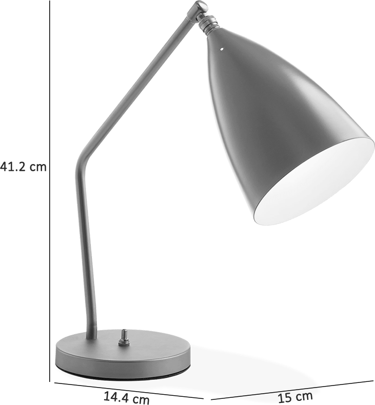 Lampe de table style sauterelle