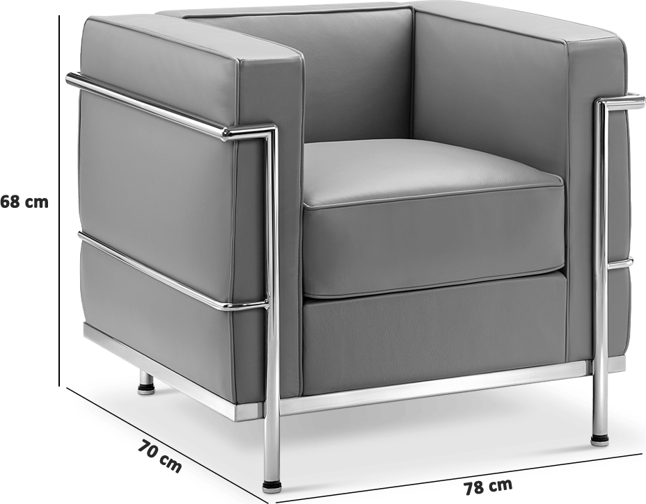 LC2 Style Armchair