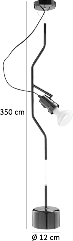 Parentesi Lampe de style sol-plafond