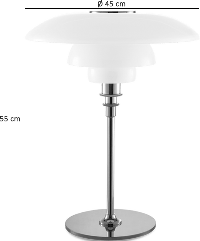 Lampe de table de style PH 4.5 - 3.5