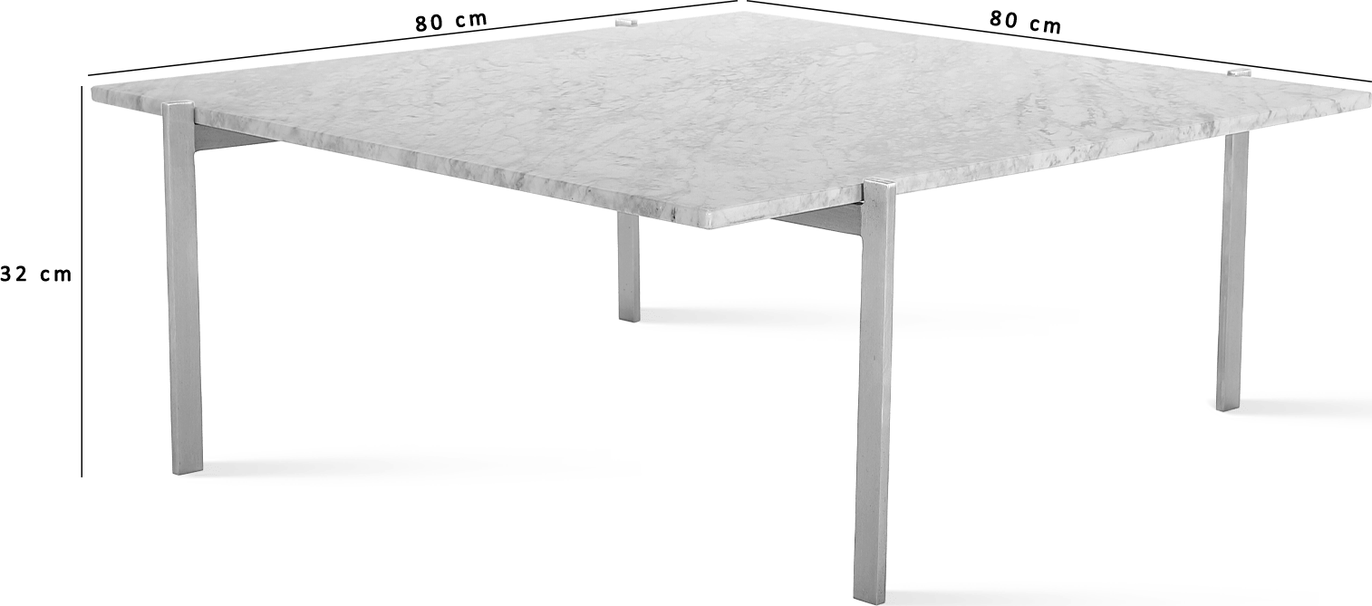PK61 Coffee Table - Marble