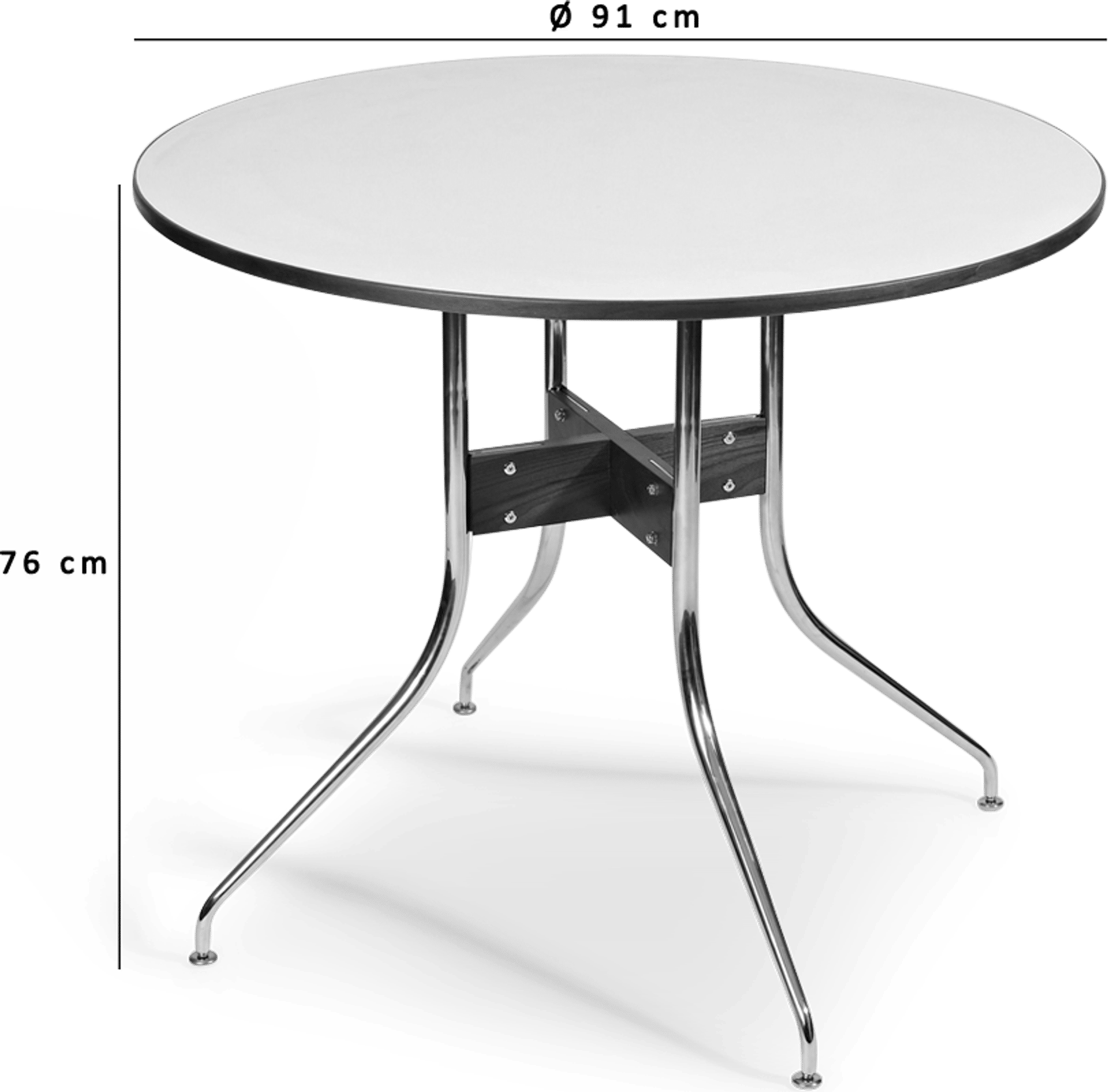 Swag Leg Dining Table