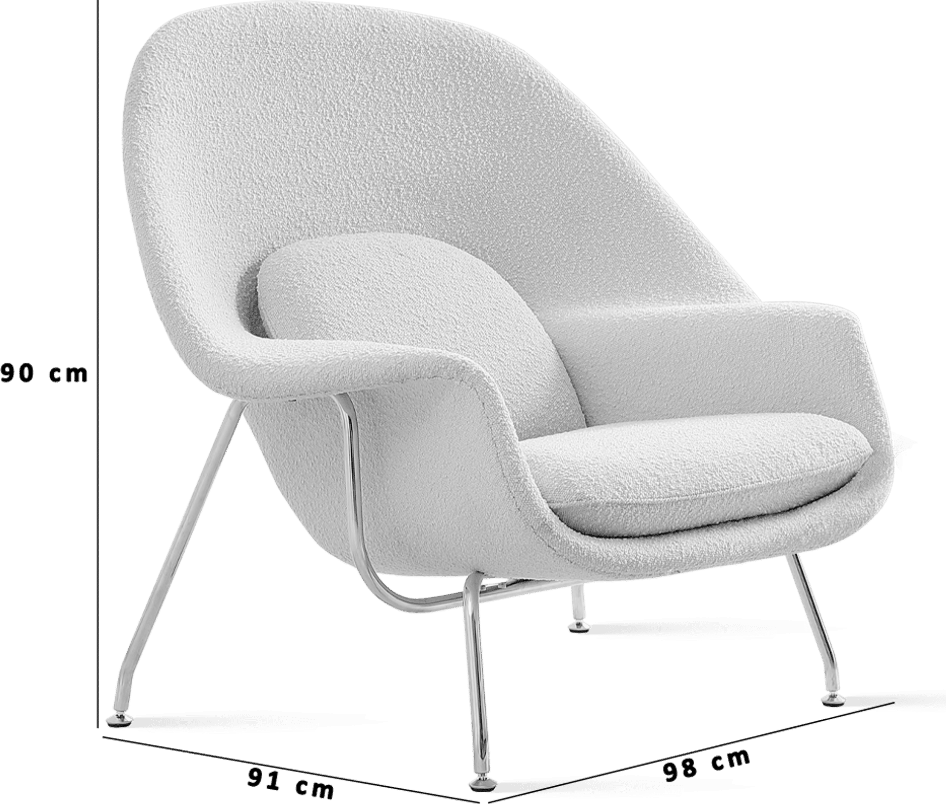 Womb Chair - Boucle