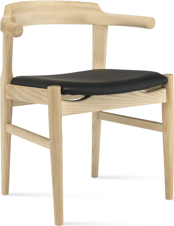 PP68  - Dining Chair Black/Solid American Ashwood image.