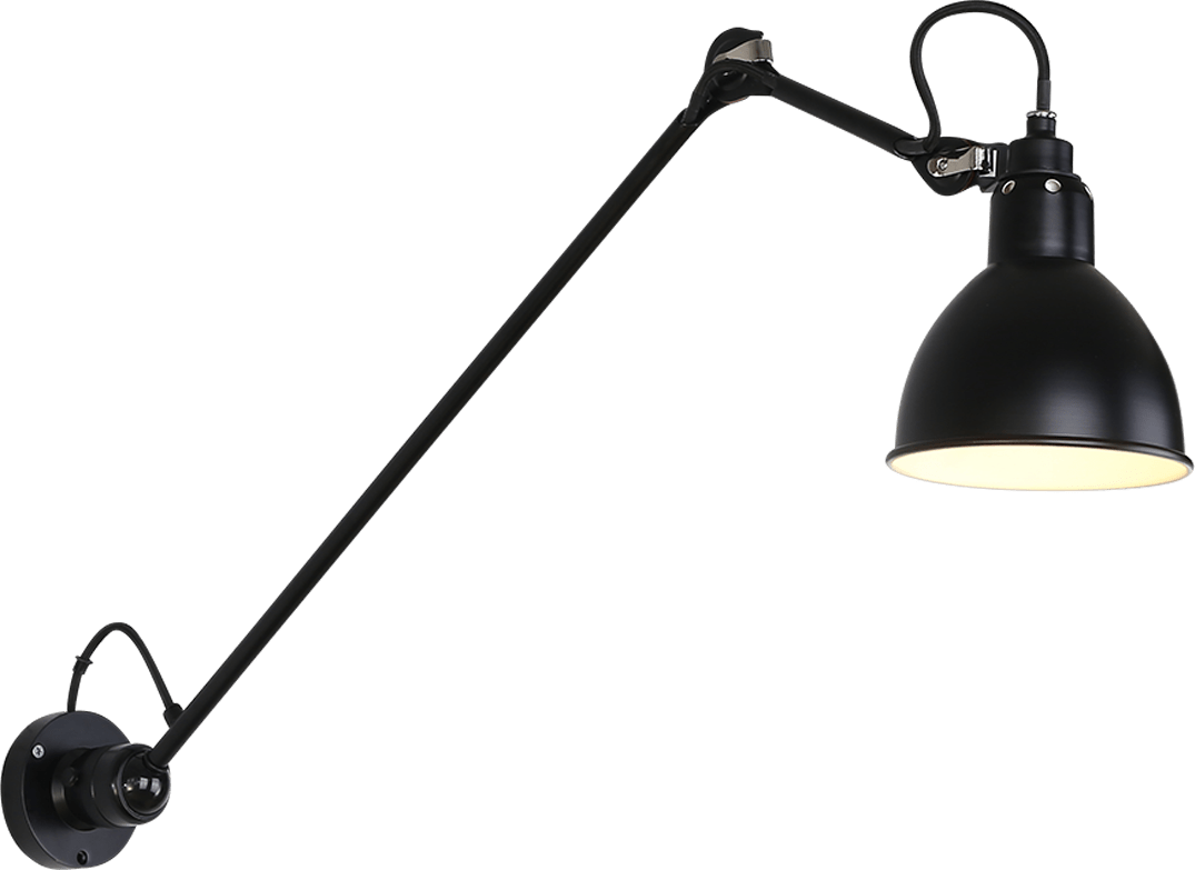 Lampe Gras 304 L 60 Style Wall Lamp Black image.