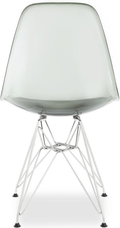 DSR Style Transparent Chair Grey Transparent image.