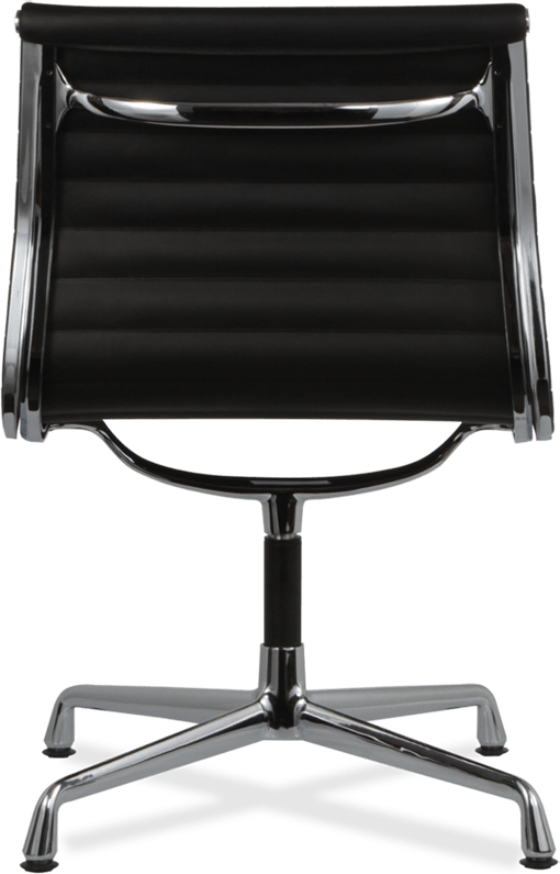Eames Style Office Chair EA105 Leather    Black image.