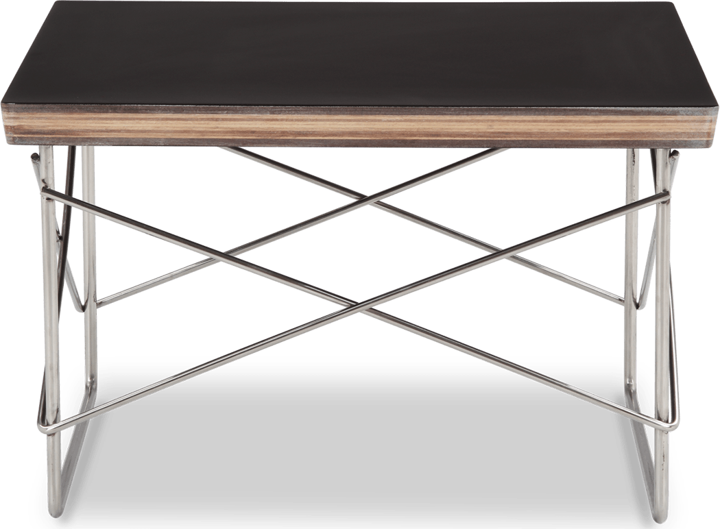Eames Style LTR Side Table Black image.