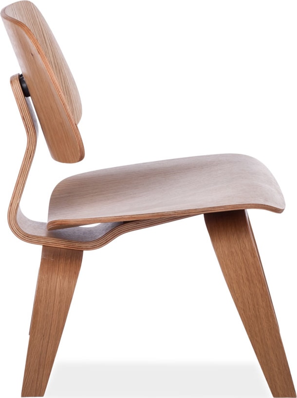 Chaise LCW style Eames Oak image.