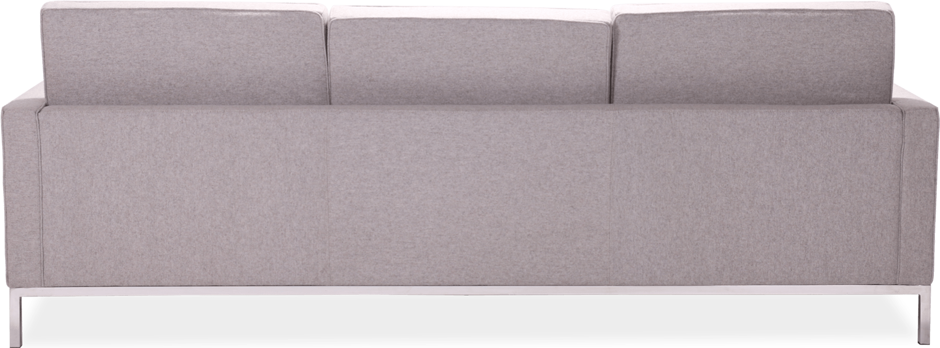 Knoll 3 Seater Sofa Wool/Light Pebble Grey image.