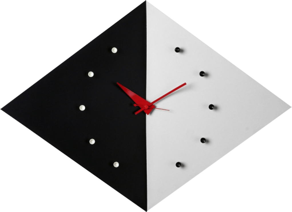 Horloge style cerf-volant Multicolor image.