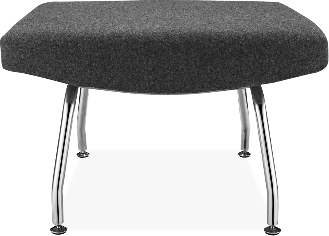 OX Ottoman Wool/Charcoal Grey image.