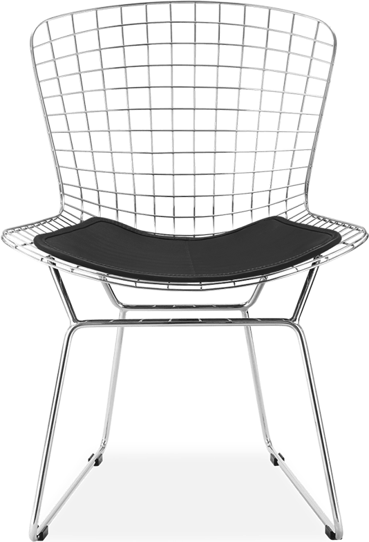 Wire Chair Black image.
