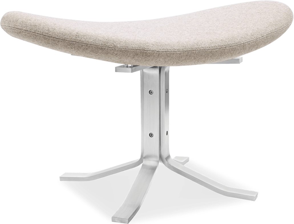 The Corona Stool Wool/Light Pebble Grey image.