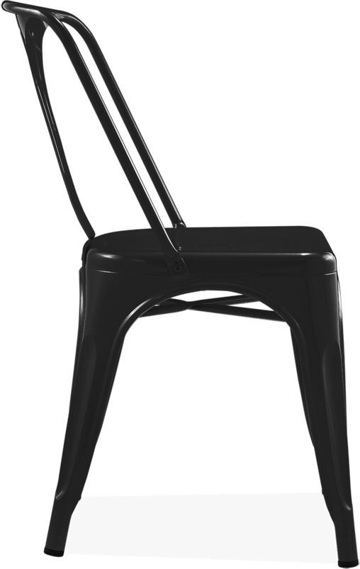 Tolix Chair Black image.