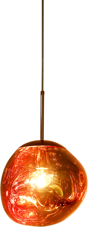 Melt Pendant Lamp  Melt Red Copper/Small image.