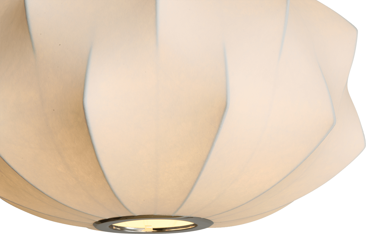 Lampe pendante à bulles à hélice White image.