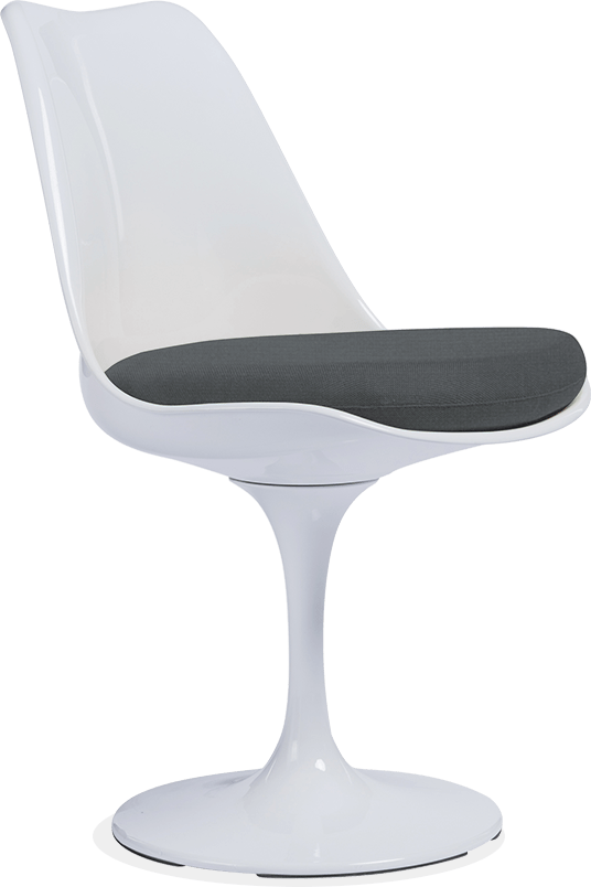 Chaise tulipe Charcoal Grey image.
