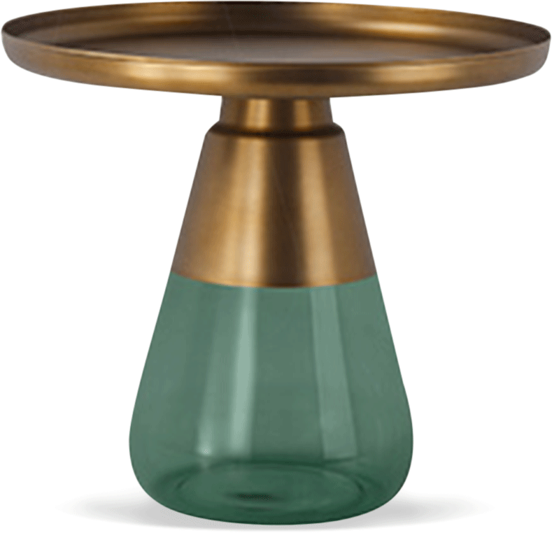Bliss Coffee Table Brass/Green image.