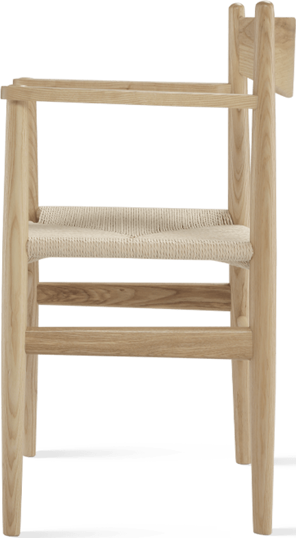 CH37 - Arm Chair Ash/Natural image.