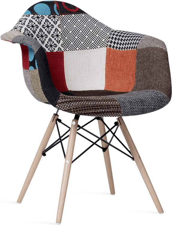 DAW Style Upholstered - Patchwork Patchwork image.
