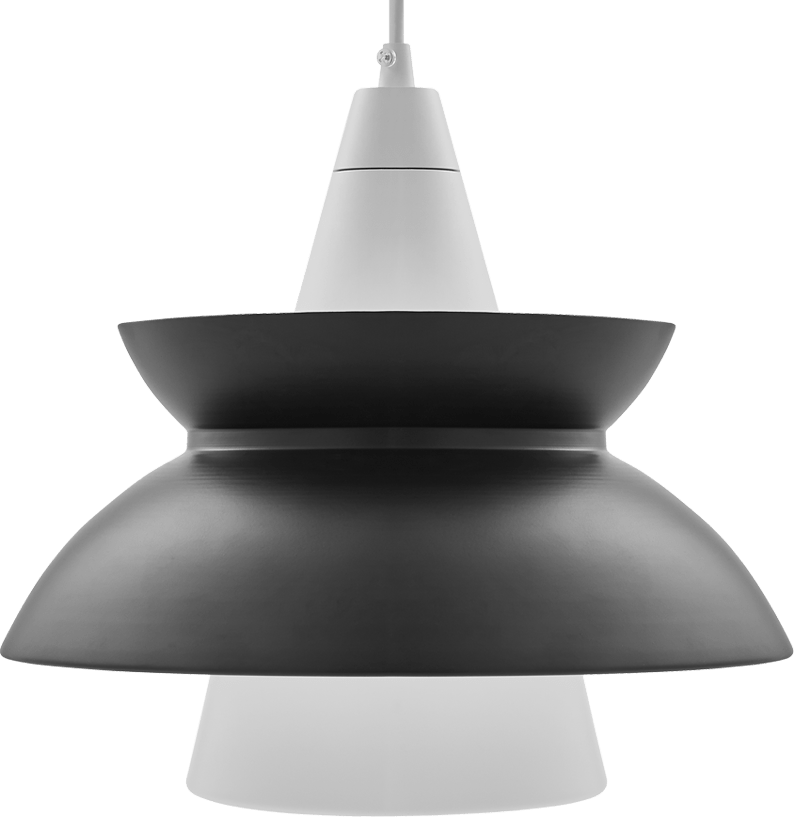 Doo-Wop Pendant Lamp Black image.