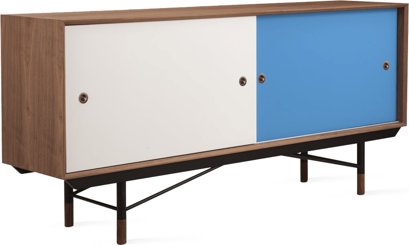 Finn Juhl Sideboard Walnut Veneer image.