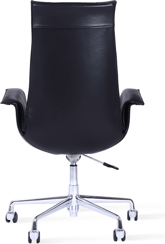 FK 6725 Tulip Lounge Chair - Castors Black  image.