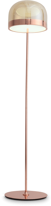 Equatore Style Floor Lamp  Rose Gold/Small image.