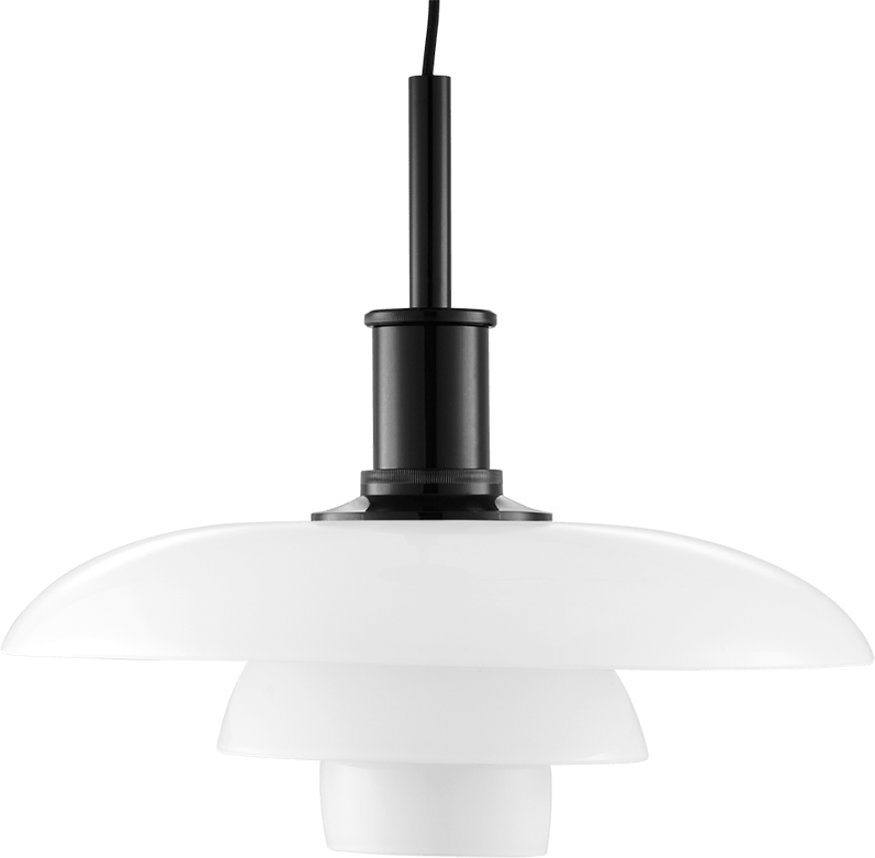 PH 4.5 - 4 Lampe à suspension Black image.