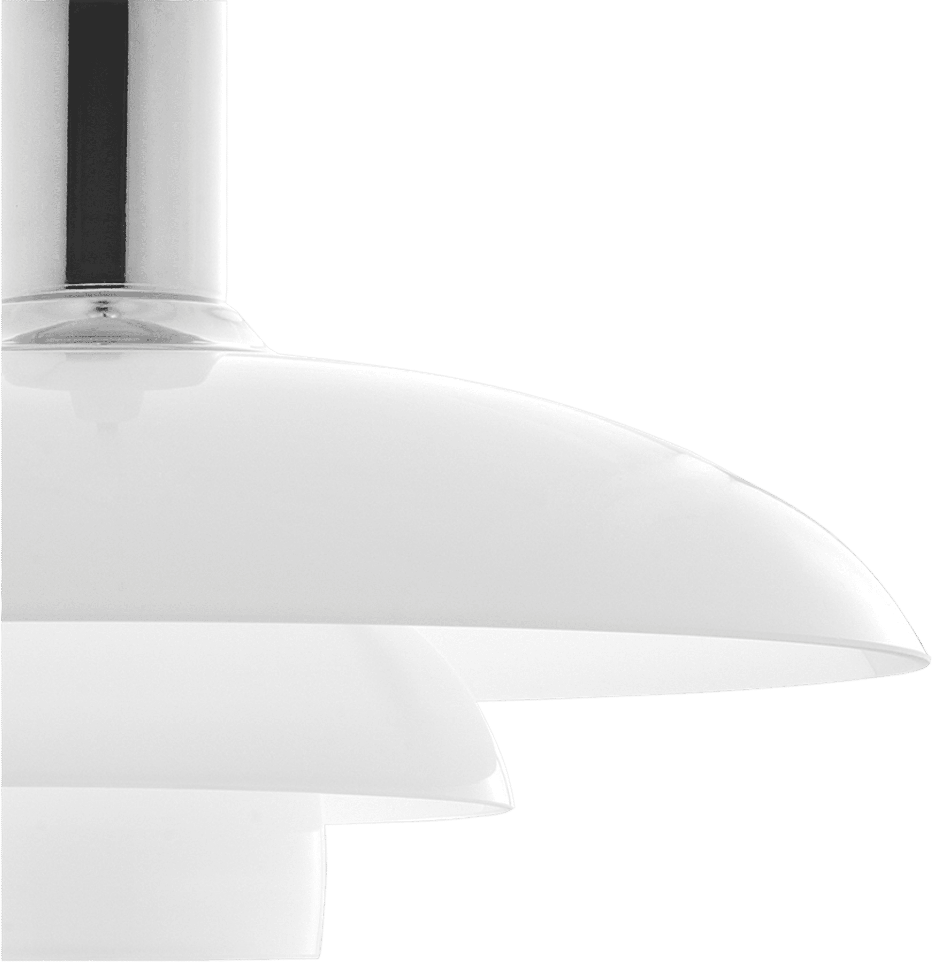 PH 3/2 Pendant Lamp Chrome image.