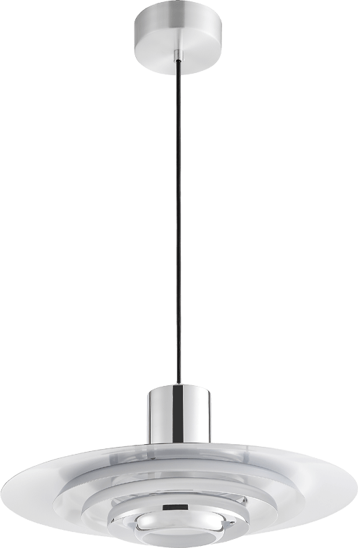 P376 KF2 Pendant Lamp Chrome image.