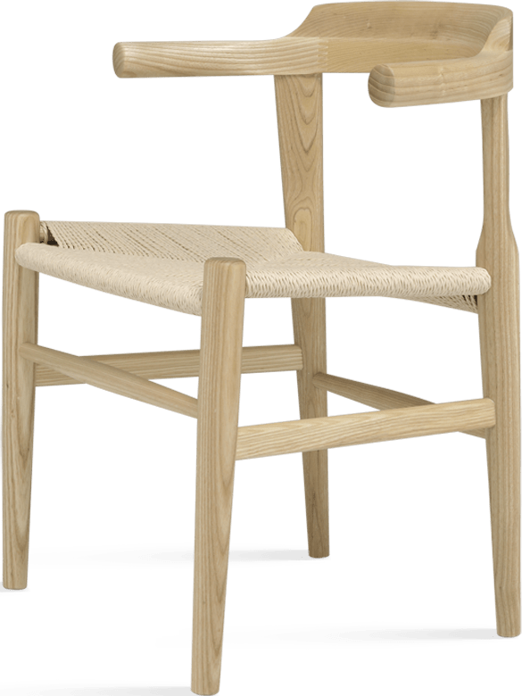 PP68 - Chaise de salle à manger - Cordon naturel Ash/Natural image.