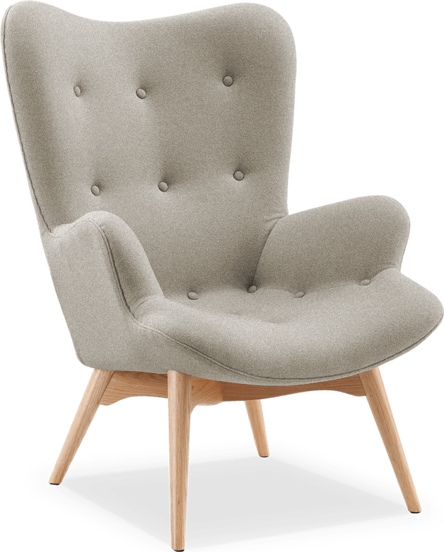 R160 Contour Chair Wool/Light Pebble Grey image.