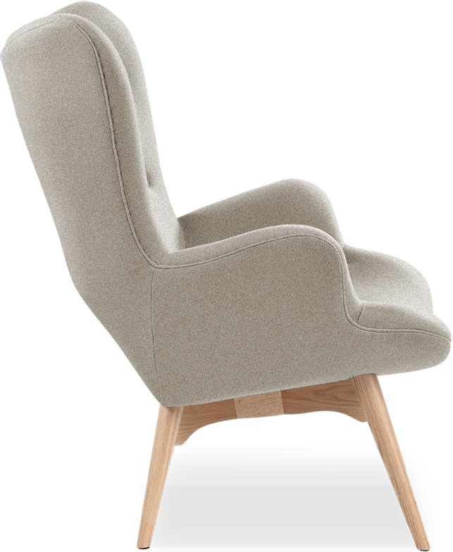 Chaise de contour R160 Wool/Light Pebble Grey image.