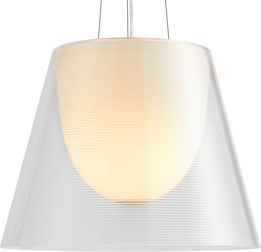 Romeo Moon Pendant Lamp Chrome image.