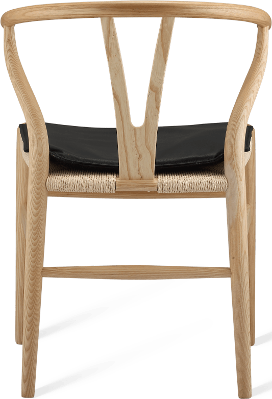 Cushion for Wishbone (Y) Chair CH24 Black image.