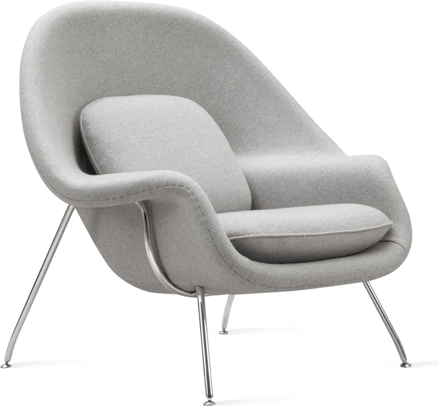 Chaise de l'utérus Wool/Light Pebble Grey image.