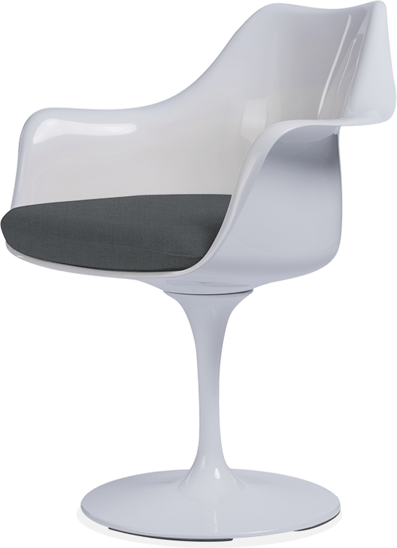 Fauteuil Tulip Charcoal Grey image.
