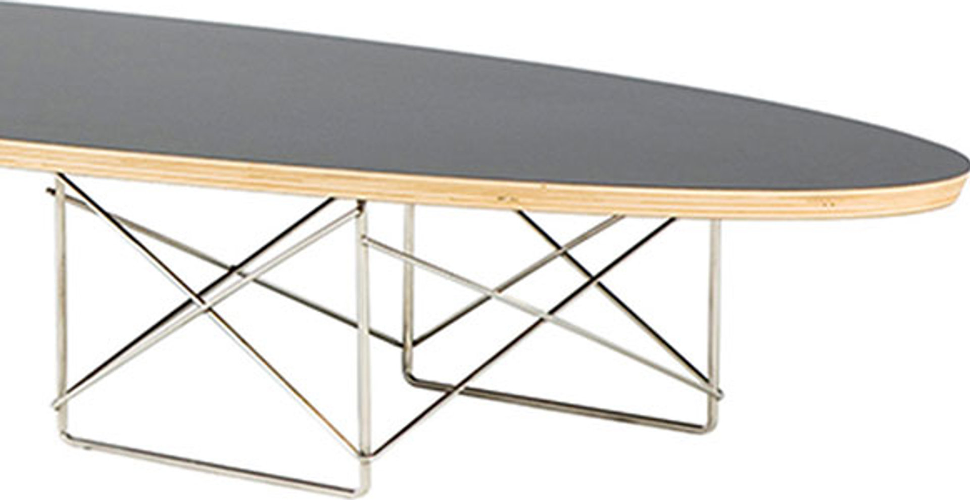 Table basse Surfboard Style Eames