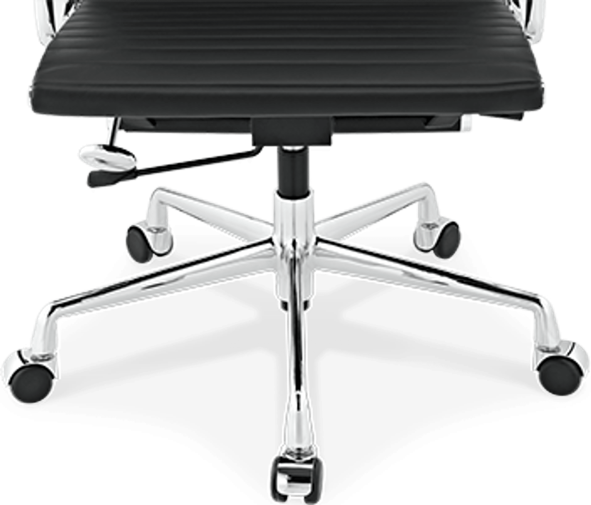 Chaise de bureau style Eames EA117 en cuir