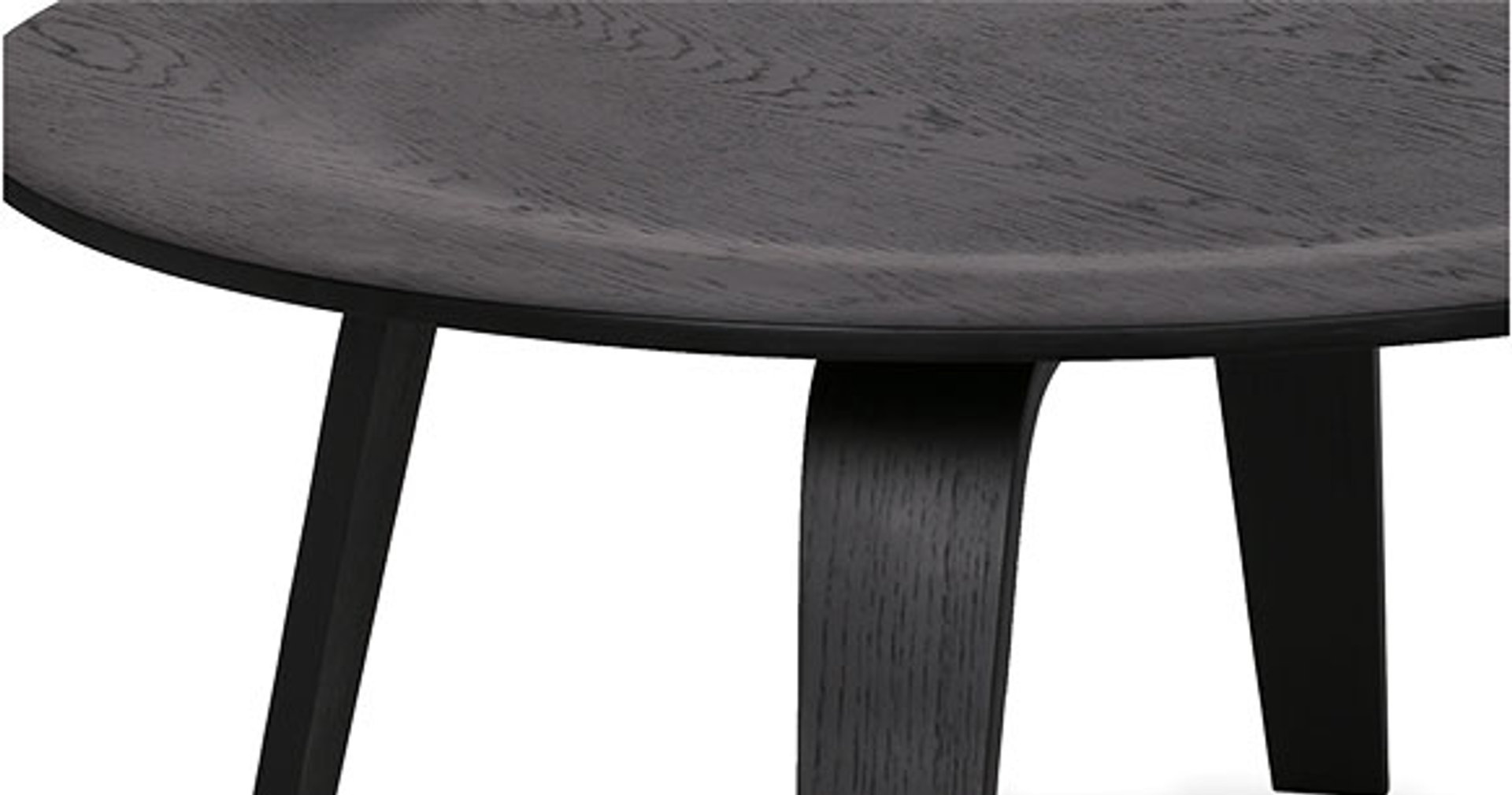 Table basse en contreplaqué style Eames