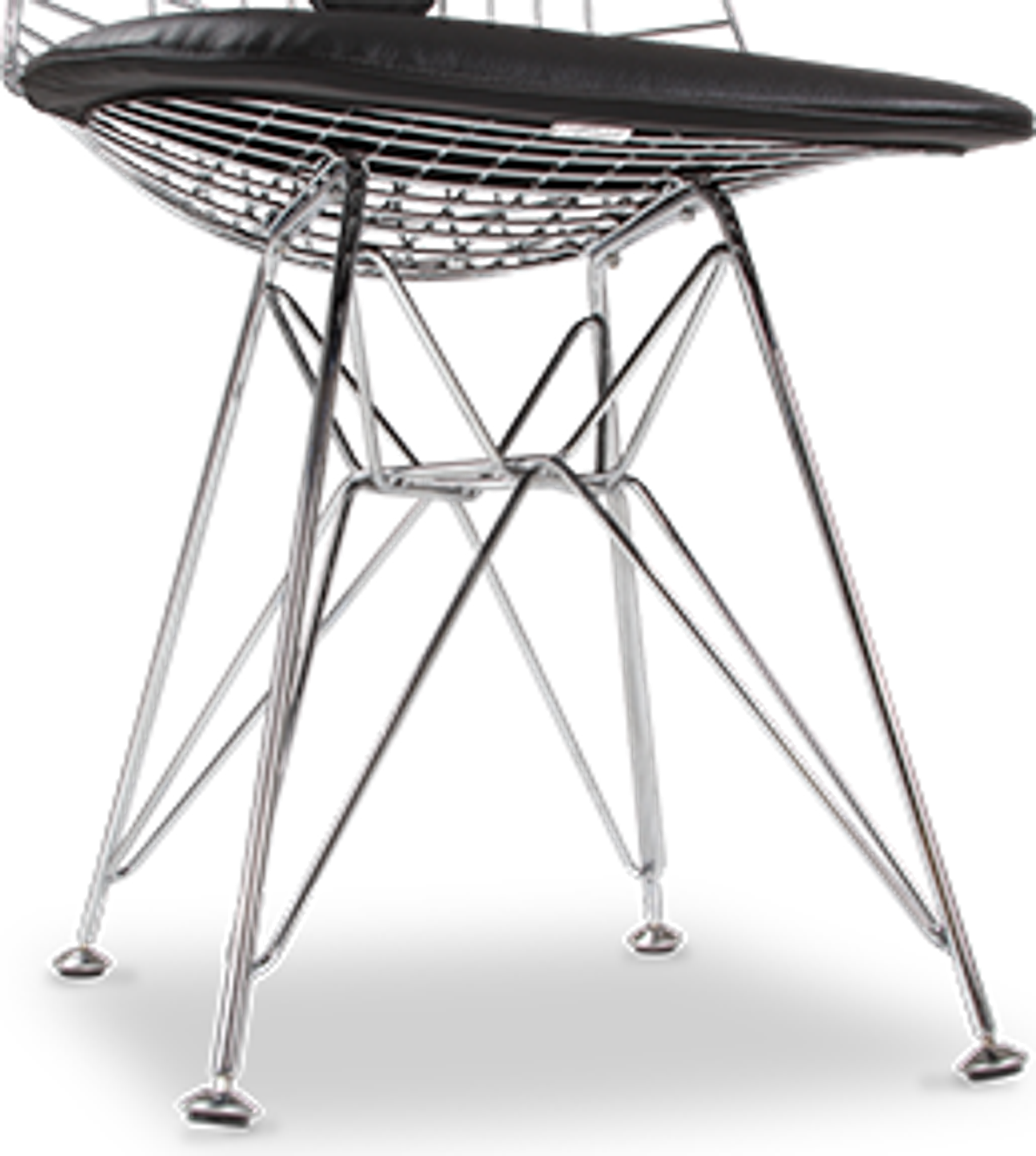 Chaise de salle à manger en fil métallique Bikini