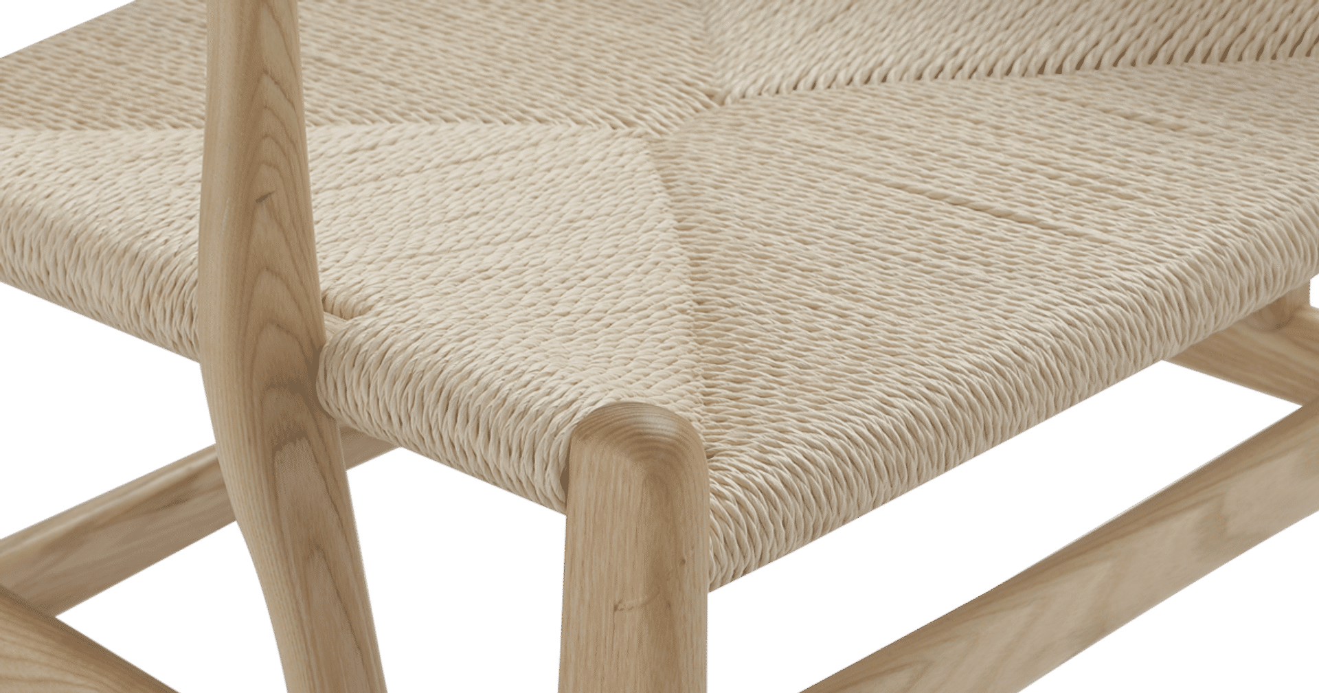 CH26 - Dining Chair - Natural Cord