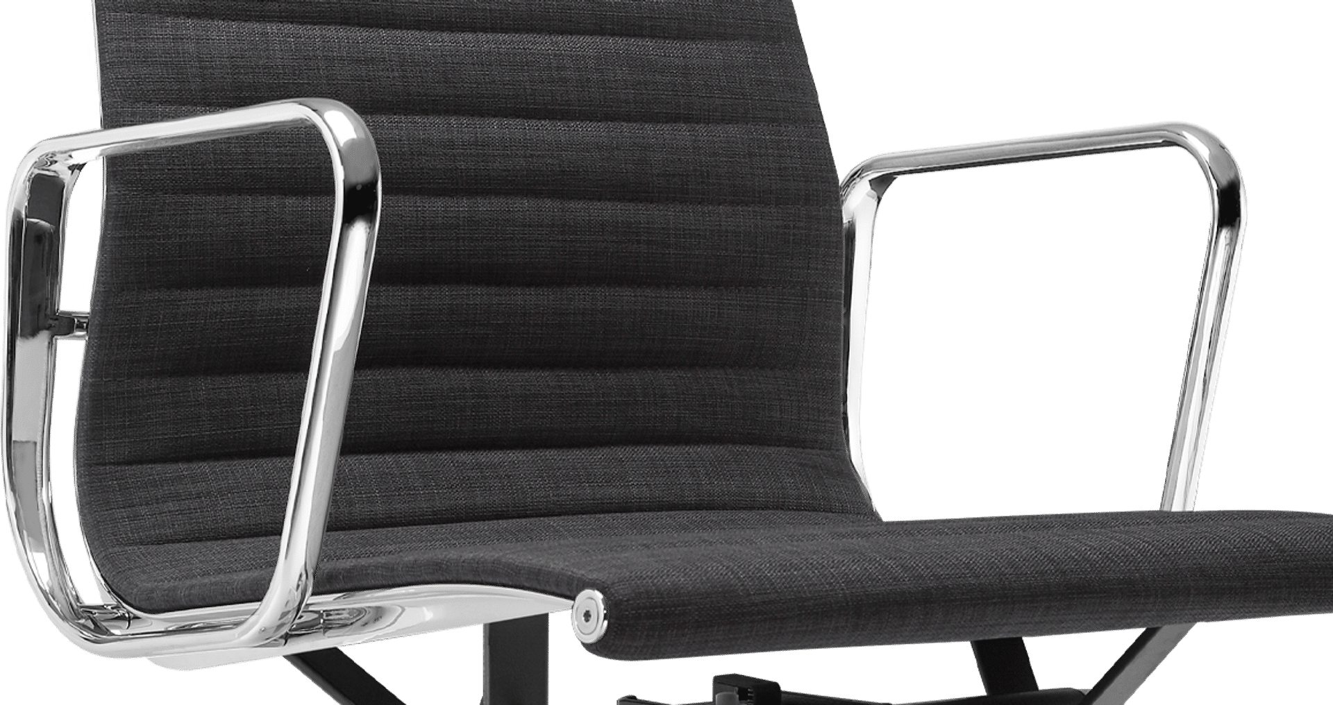 Chaise de bureau de style Eames EA117 en tissu