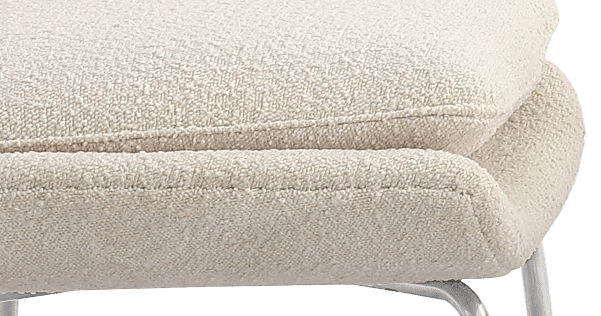 Womb Chair Ottoman - Boucle